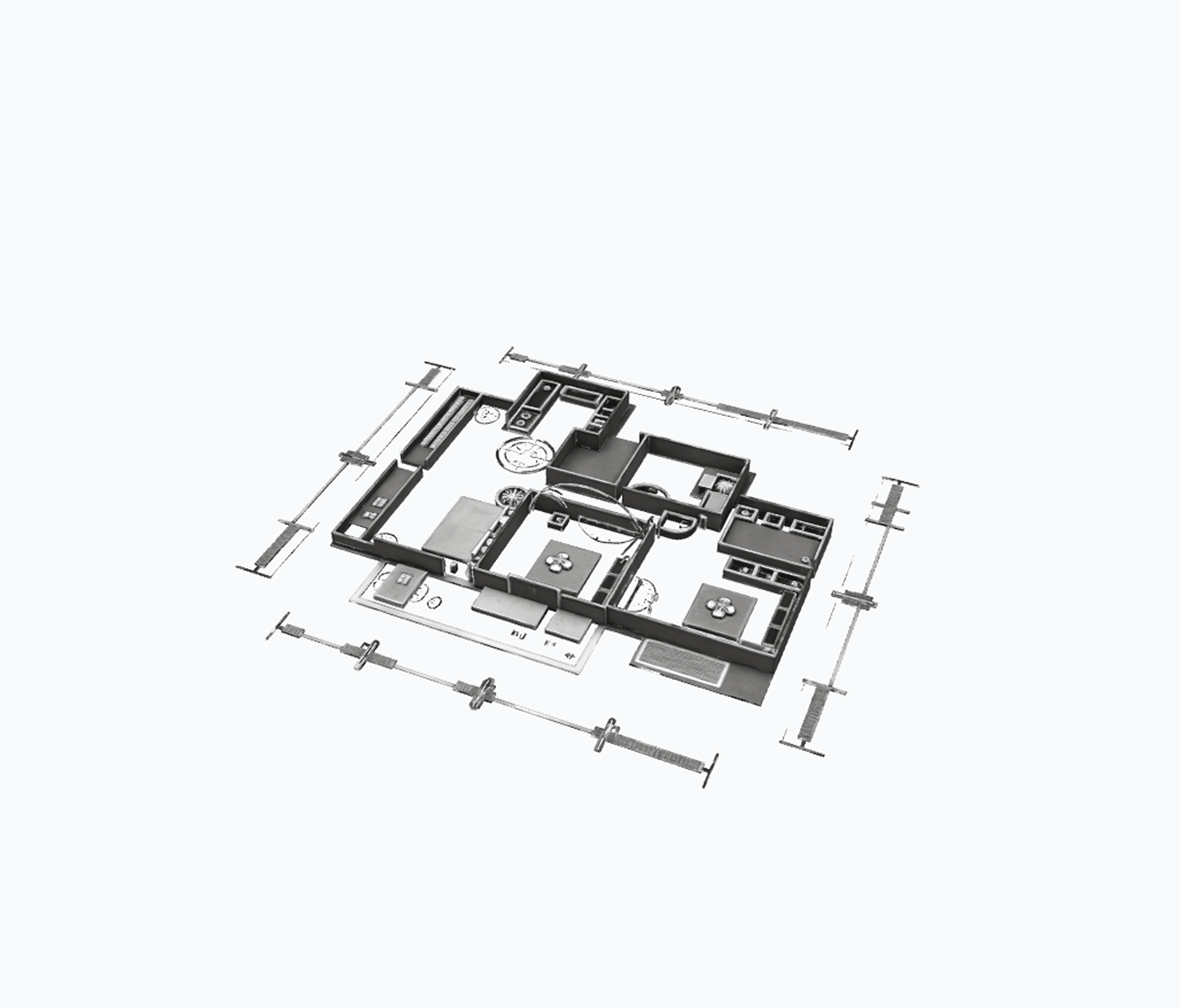 CAD 平面图示例